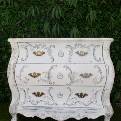 Credenza vintage blanco wash