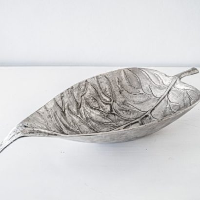 Bowl hoja plata