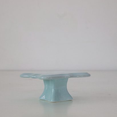 Porta postre azul
