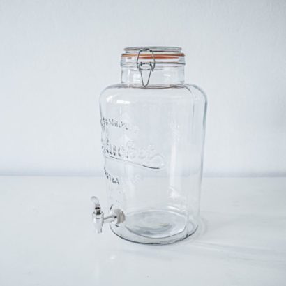 Dispensador bebidas cristal vintage