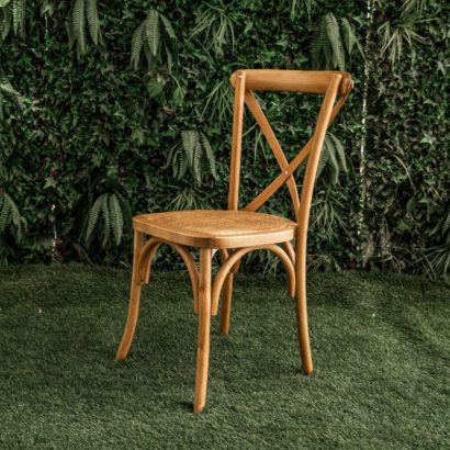Silla Crossback madera natural