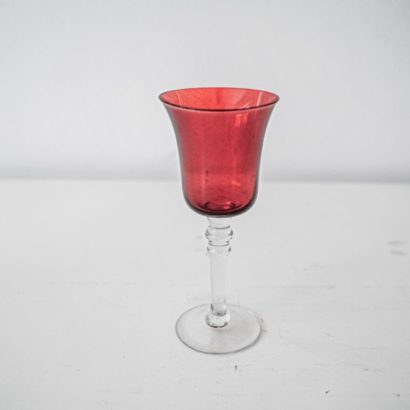 Copa licor roja
